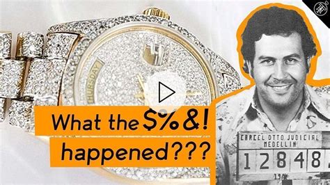 Pablo Escobar's Rolex Watch: The BIZZARE story .